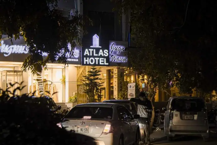 Atlas hotel F7 Islamabad - Front (Horizontal)